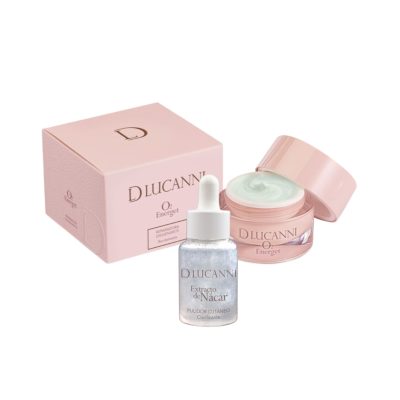 Serum Extracto de Nácar Y Crema reparadora oxigenante O2 Energet DLucanni